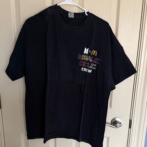 BTS x McDonald’s Black Crew T-Shirt